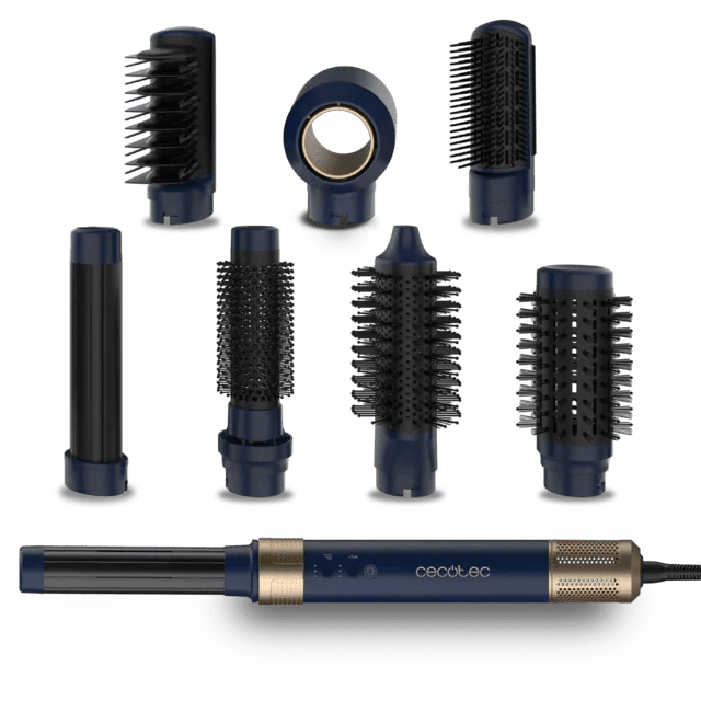 Cecotec AirGlam Azul – Moldeador 8 en 1 Tecnología Coanda 2