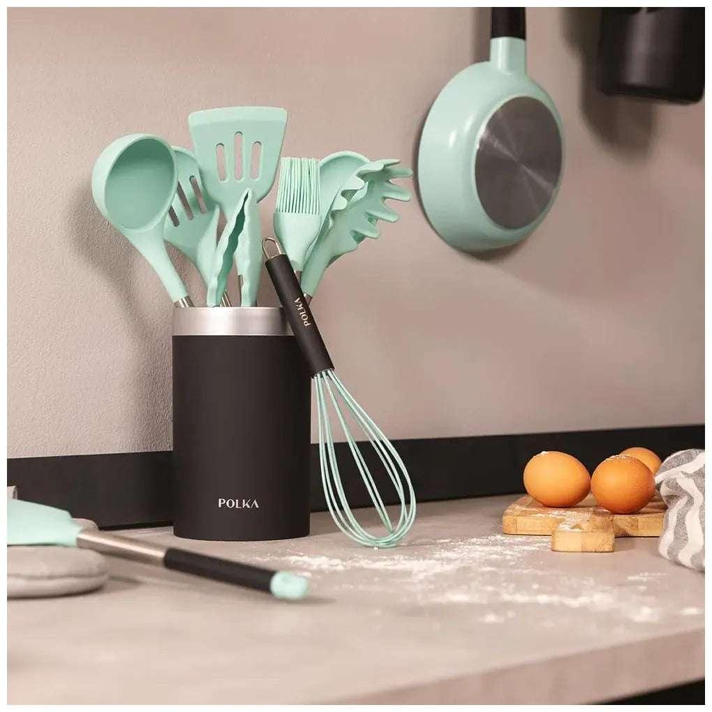 Set de Utensilios de Cocina Azul Pastel: Calidad, Estilo y Comodidad de Cecotec 2