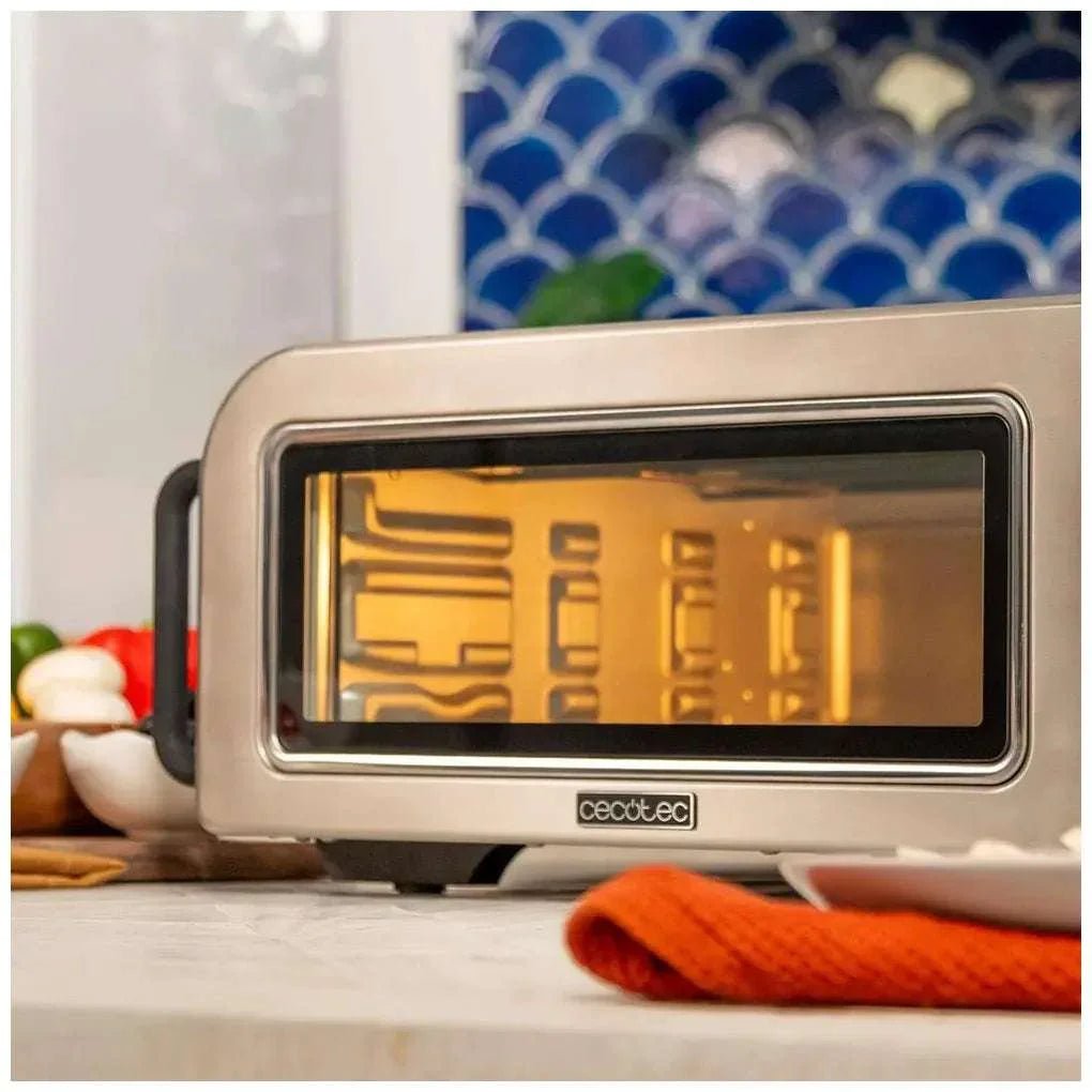 Horno Eléctrico 2000W para Pizzas y Más con 15 Funciones y Accesorios Completos de Cecotec 10