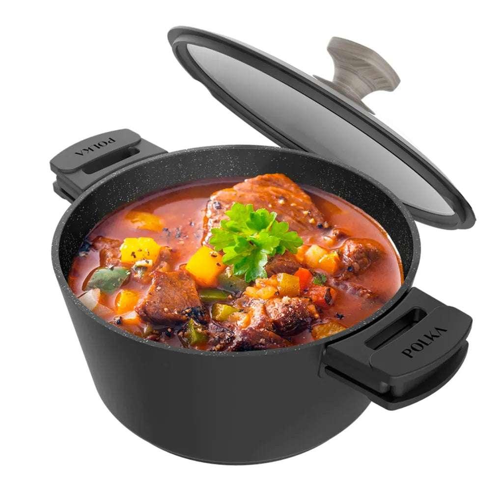 Olla de Aluminio Fundido 28 cm con Revestimiento Antiadhesivo para Todas las Cocinas de Cecotec 2