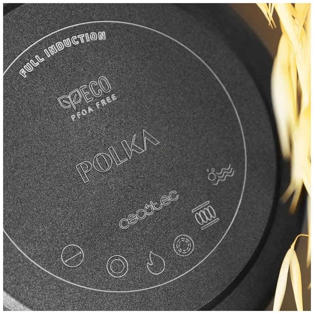 Set de Sartenes Antiadherentes Polka Excellence 20-24-28 cm para Todas las Cocinas de Cecotec 8
