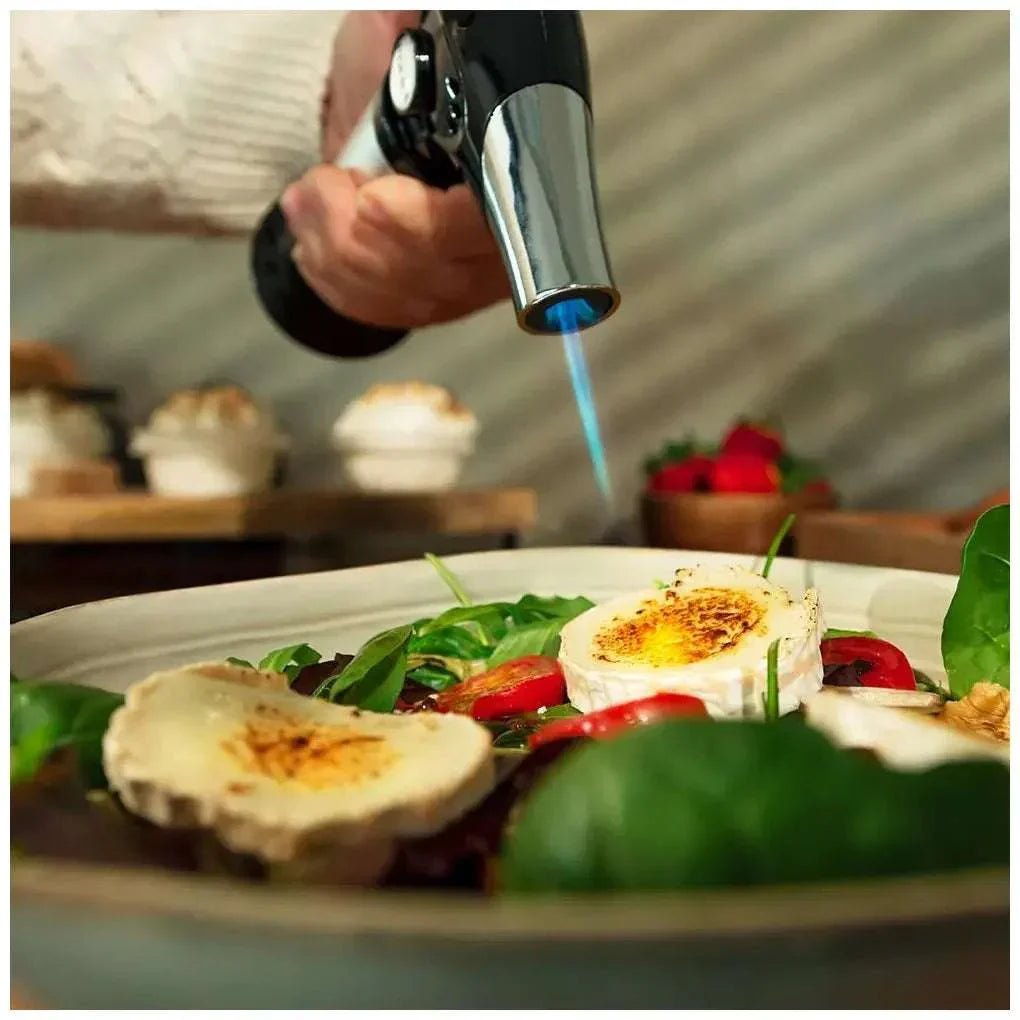 Soplete de cocina flame Cook 1000 Steel precisión y seguridad a 1300oc de Cecotec 2