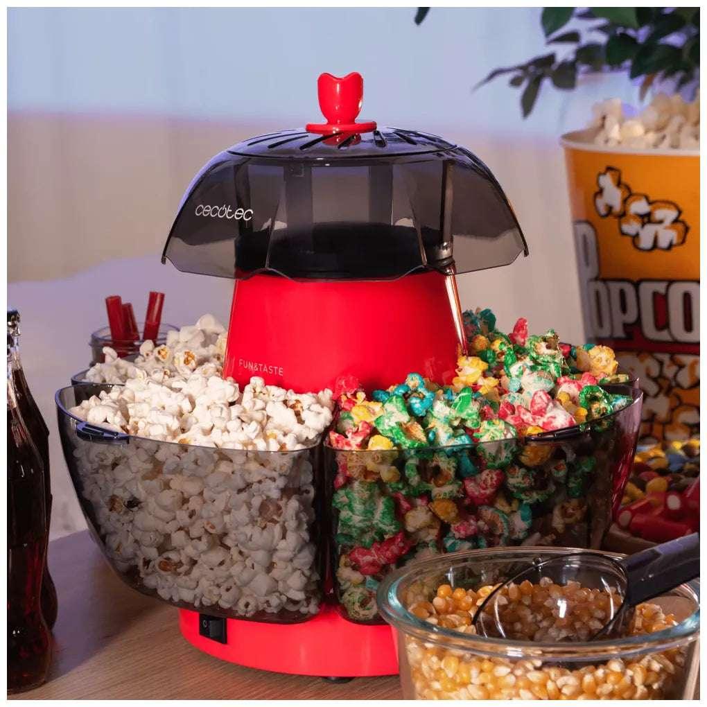 Palomitero Fun&Taste Lotus 1200W: Palomitas Saludables en 2 Minutos de Cecotec 4