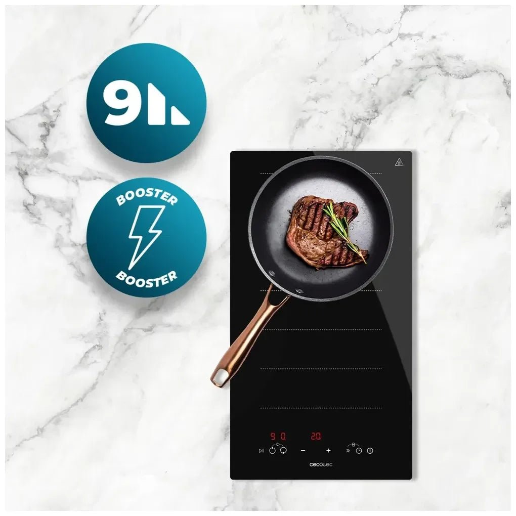 Placa de Inducción Flex 3500W: Potencia, Seguridad y Versatilidad en tu Cocina de Cecotec 5