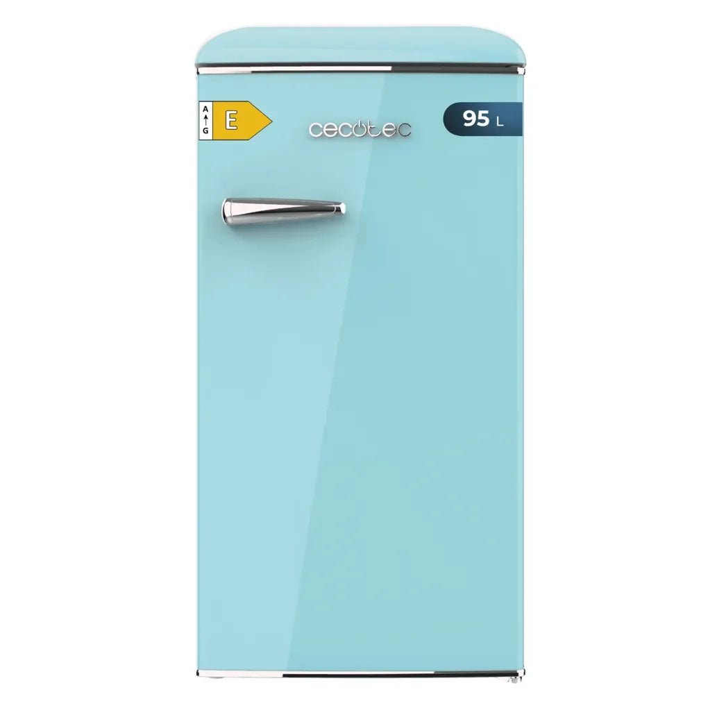Mini Frigorífico Retro azul 95L con Icebox y diseño vintage eficiente de Cecotec 4