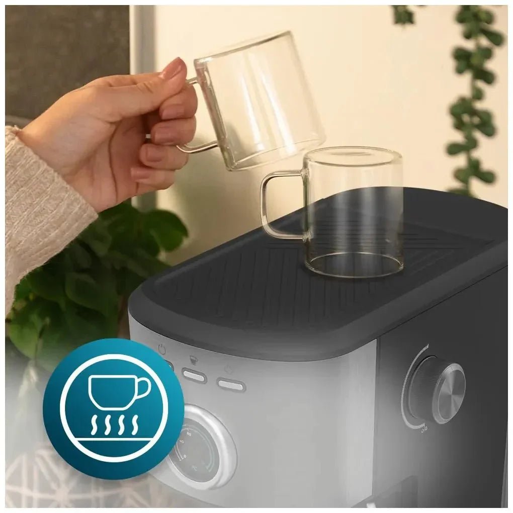 Cafetera Express Digital 20 Bares con Vaporizador y Control de Temperatura de Cecotec 8