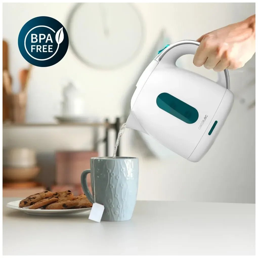 Hervidor de Agua 1L Blanco, Potente y Libre de BPA con Filtro Antical de Cecotec 4