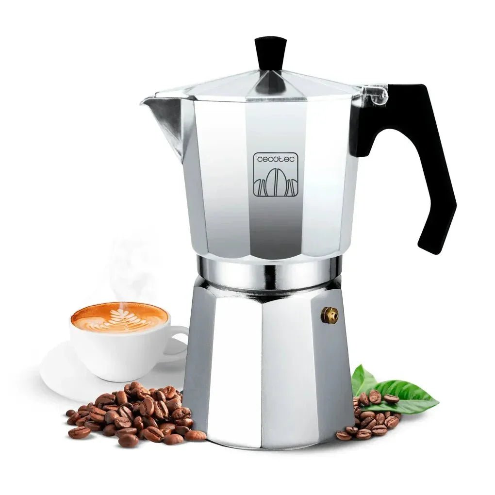 Cafetera Italiana de Aluminio para 9 Tazas con Filtro Inoxidable de Alta Calidad de Cecotec 2