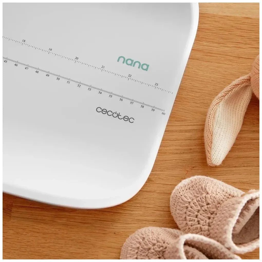 Báscula Inteligente para bebés con metro y Pantalla LED mide hasta 40 kg de Cecotec 7