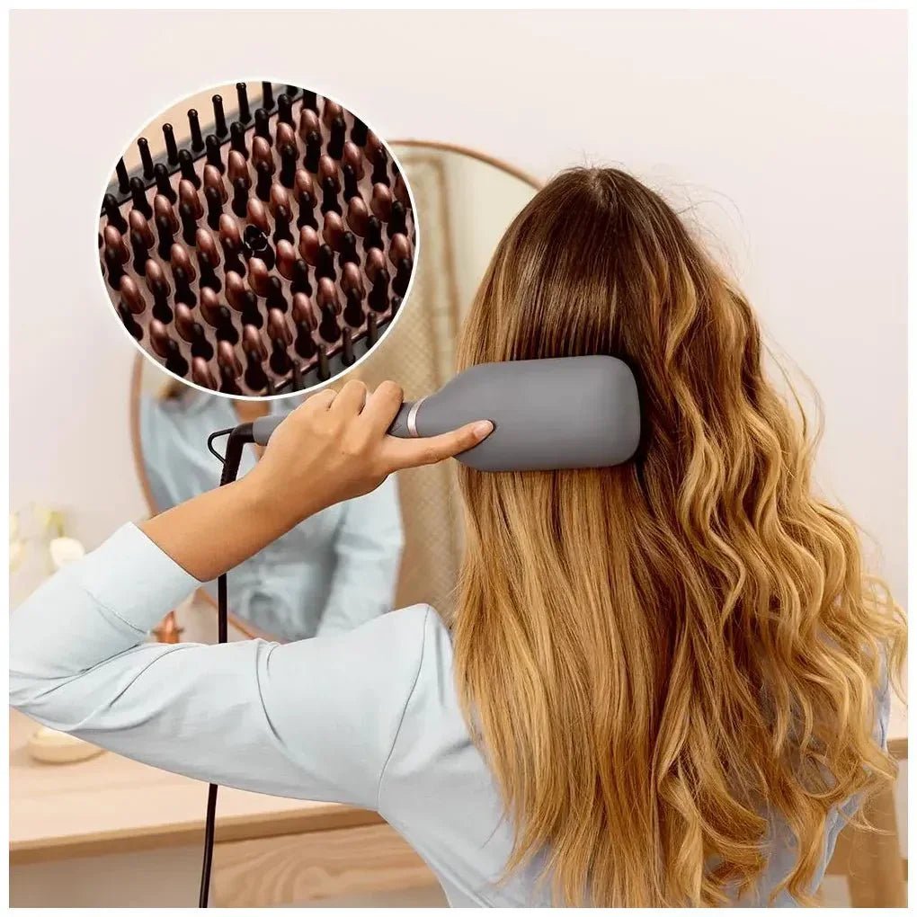 Cepillo Alisador Cuadrado con Cerámica y Pro Ionizer para Cabello Brillante de Cecotec 6