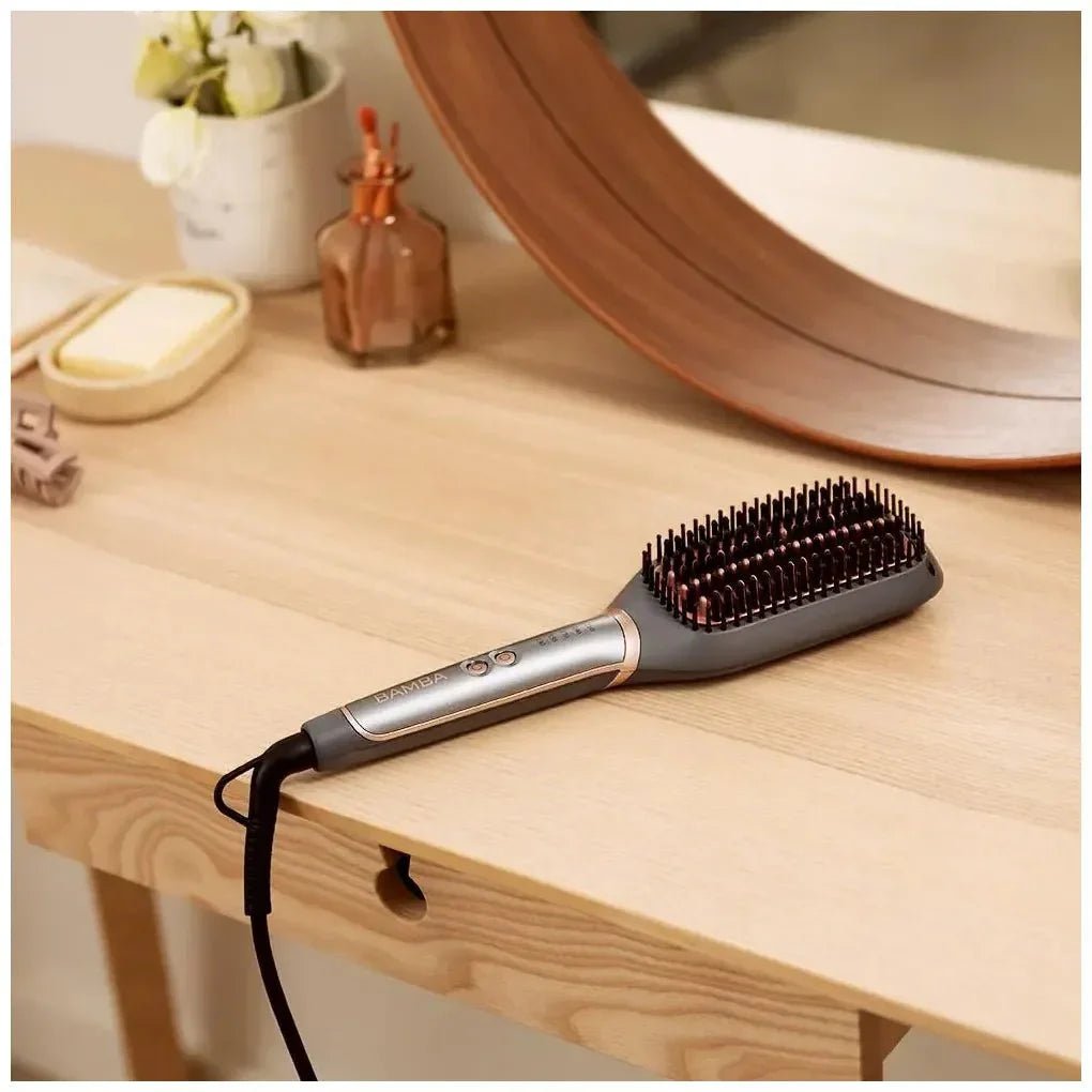 Cepillo Alisador Cuadrado con Cerámica y Pro Ionizer para Cabello Brillante de Cecotec 7