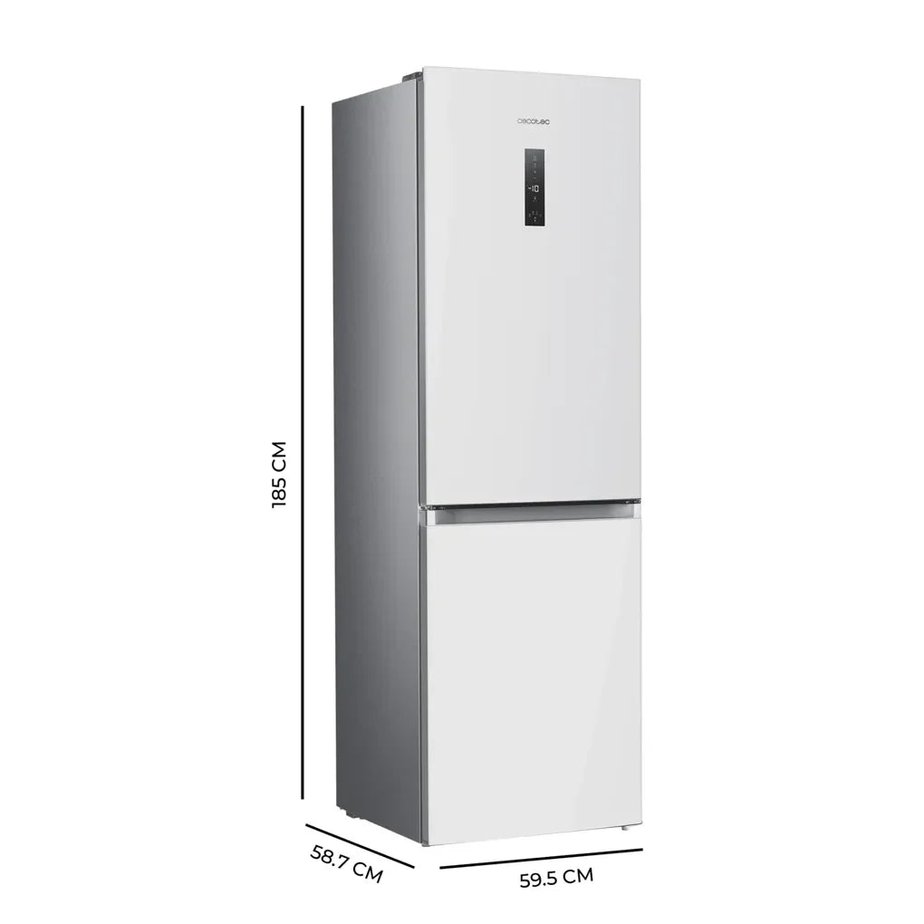 Frigorífico Combi Blanco 290L No Frost, Eficiencia Energética y Funciones Avanzadas de Cecotec 2