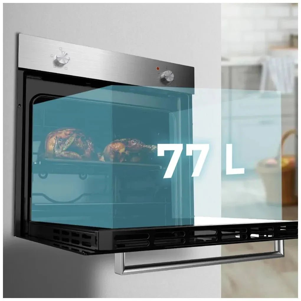 Horno Integrado de 77L con Vapor y Clase A de Eficiencia Energética de Cecotec 7