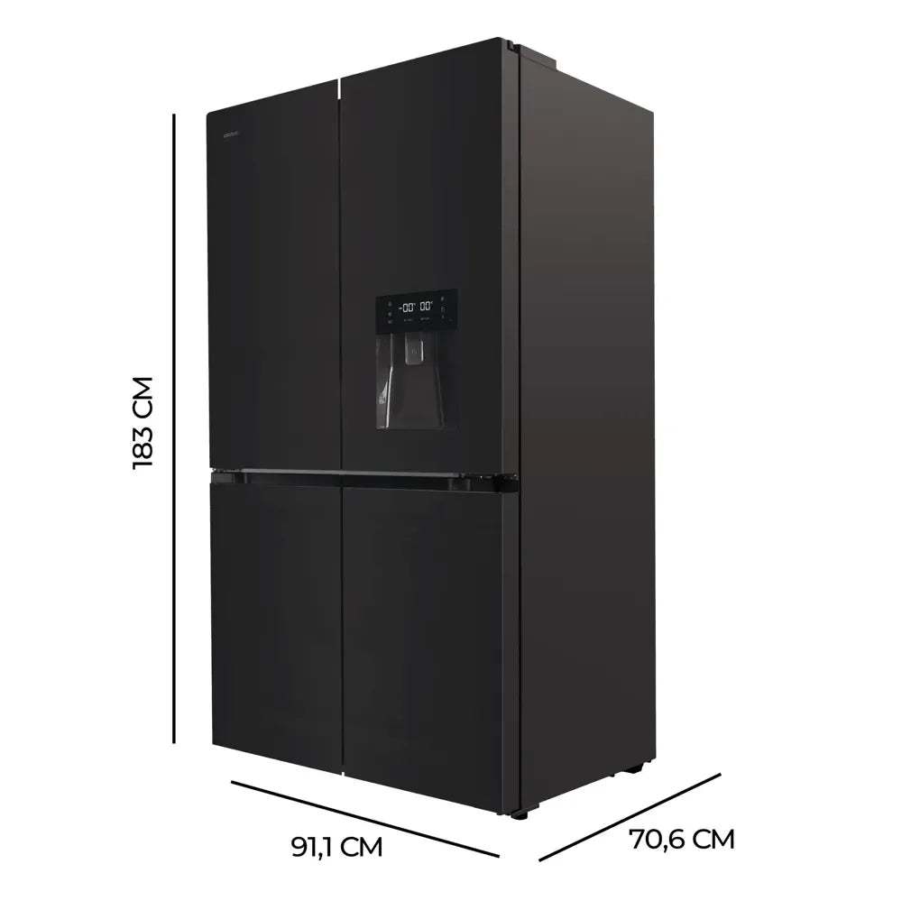 Frigorífico 4 Puertas 564L: Eficiencia Energética y Tecnología Avanzada de Cecotec 2