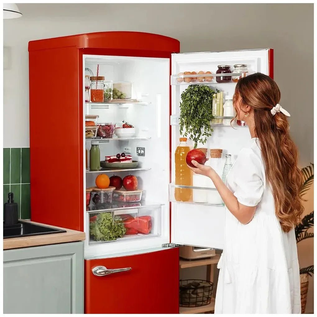 Frigorífico Retro 294L No Frost con Multi Airflow y Modo Eco, Clase E de Cecotec 8