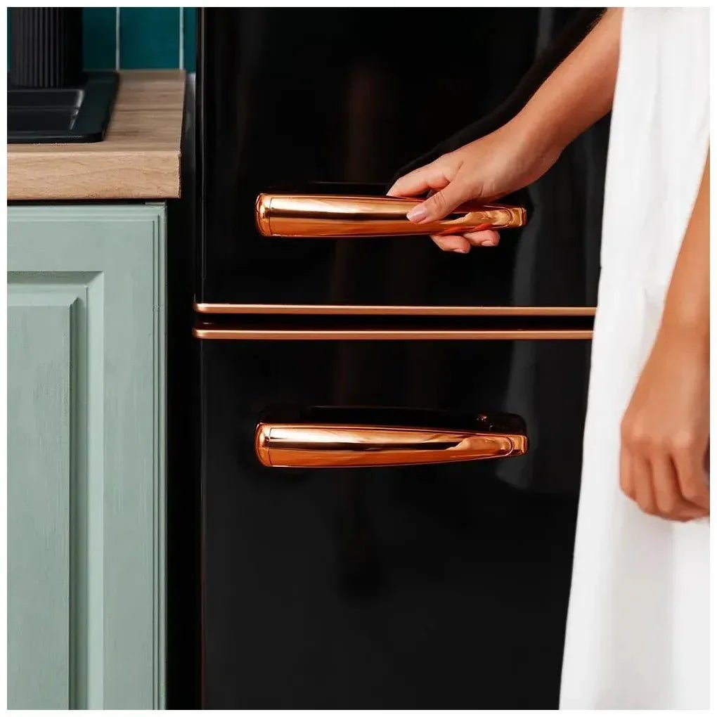 Frigorífico Retro 300L Negro, Clase E, Diseño Elegante y Eficiente Energéticamente de Cecotec 7