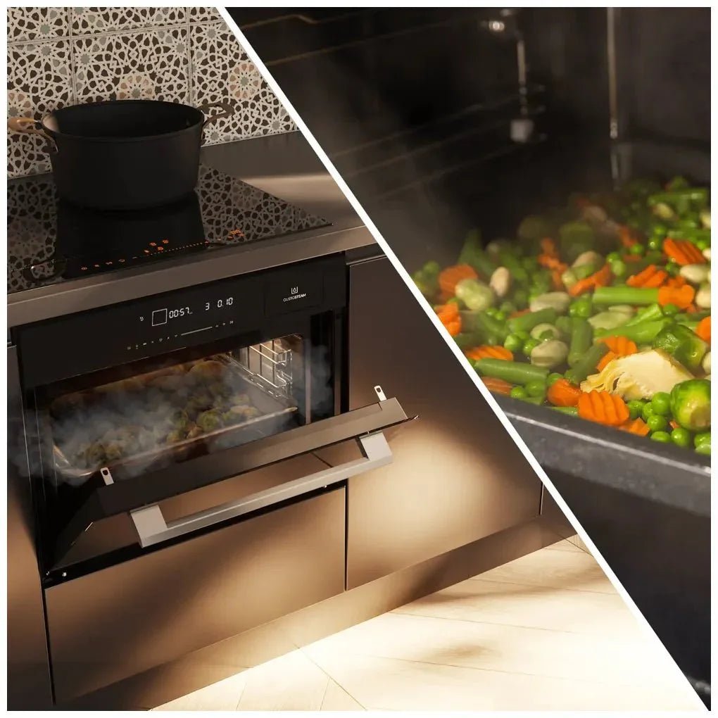 Horno Microondas Integrable 50L con Vapor y 20 Funciones Avanzadas de Cecotec 8