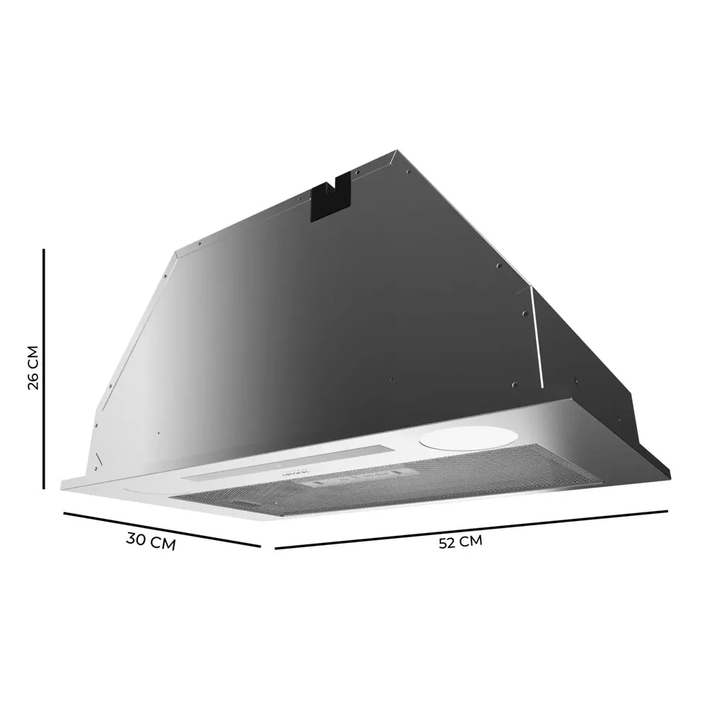 Campana Extractora Inoxidable 52cm A++ con Control Táctil y Succión 550m3/h de Cecotec 3