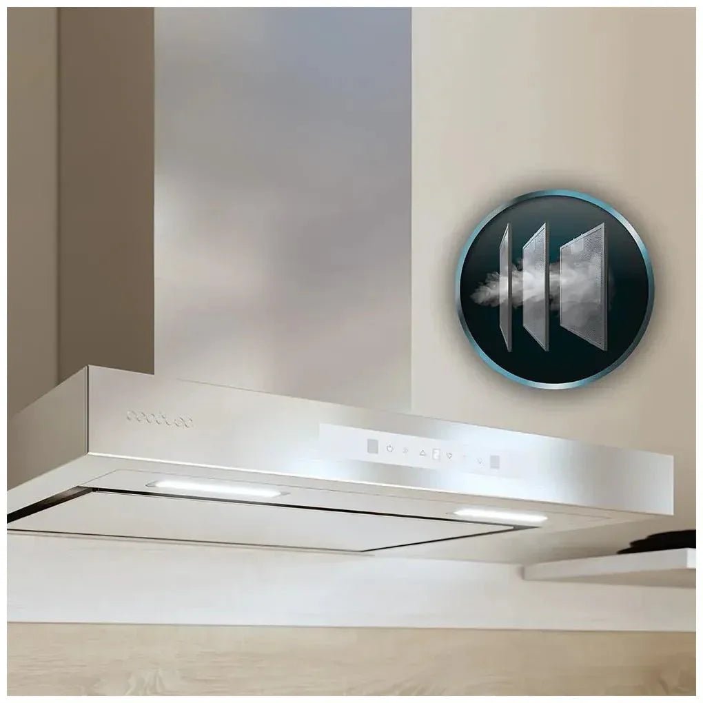 Campana Extractora 60cm Inoxidable A++ con Succión 800m3/h y Control por Gestos de Cecotec 9