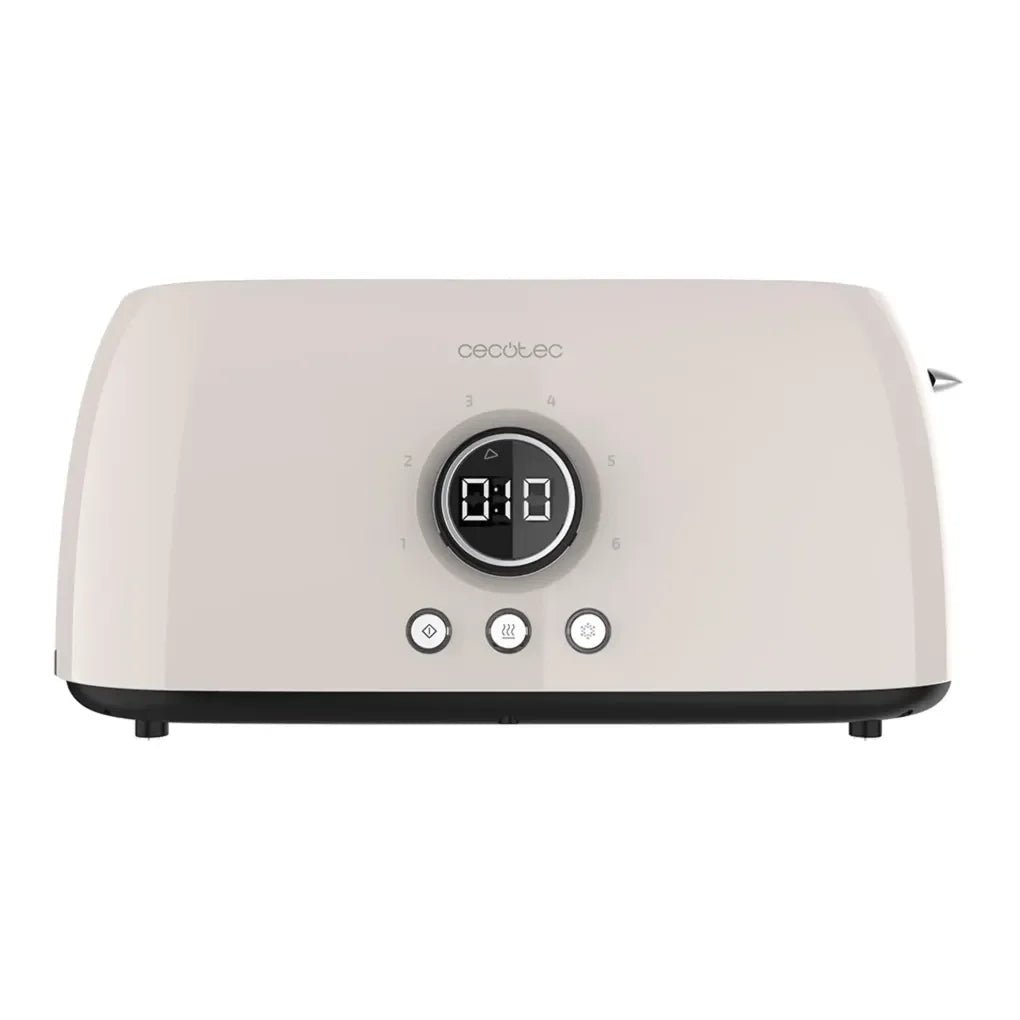 Tostador Digital Beige ClassicToast 15000: Elegancia y Funcionalidad para 4 Tostadas de Cecotec 3
