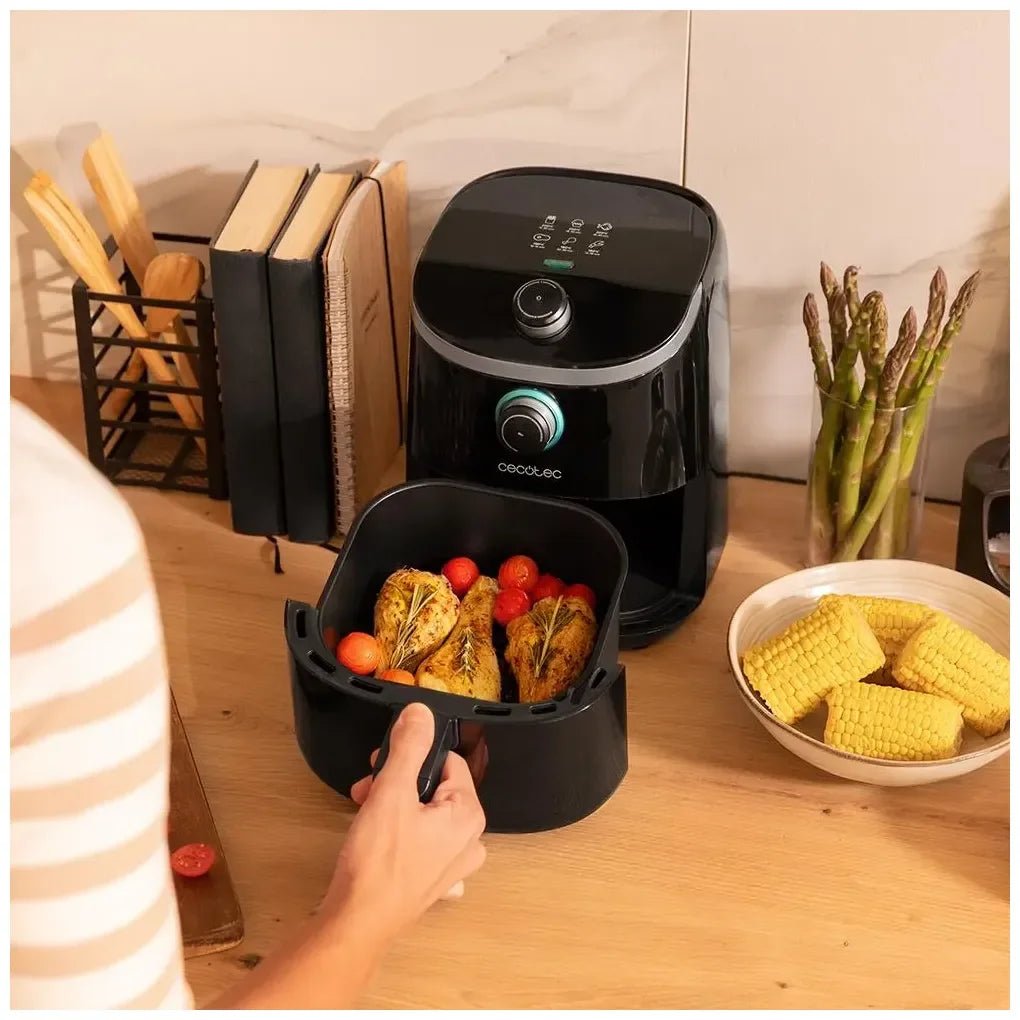 Freidora Dietética Compacta 2L: Cocina Saludable con Tecnología PerfectCook de Cecotec 5