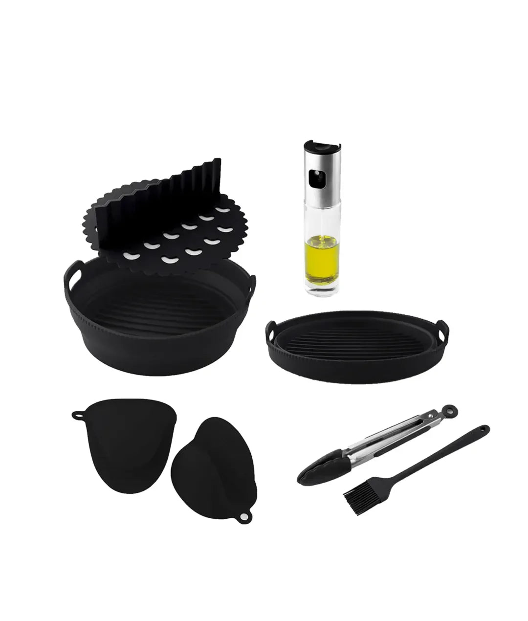 Kit de Accesorios de Silicona para Freidoras de Aire: Versatilidad y Seguridad de Cecotec