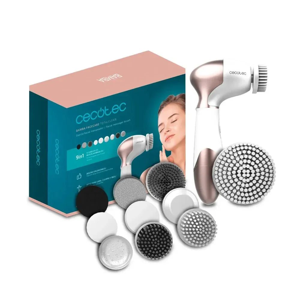 Cepillo Facial 9 en 1 para Cuidado Completo con Giro 360º y Diseño Ergonómico de Cecotec 2