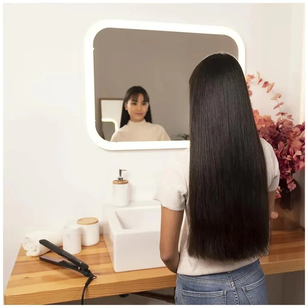 Plancha de Pelo Profesional de Titanio con Ion Real y Control Táctil Avanzado de Cecotec 9