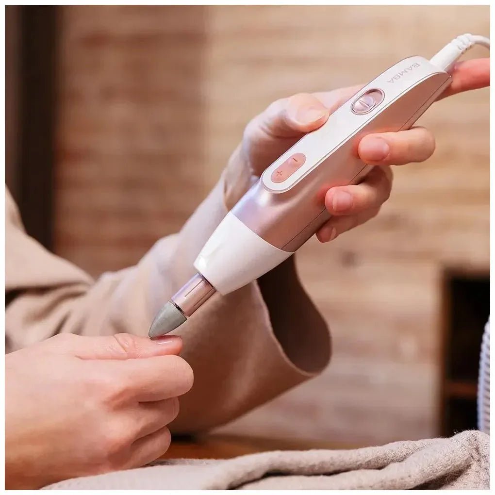 Set Eléctrico de Manicura y Pedicura con 7 Cabezales y 5 Velocidades de Cecotec 5