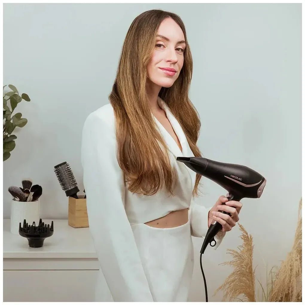 Secador de Pelo IoniCare Elegance: Potencia, Brillo y Control Antiencrespado de Cecotec 7