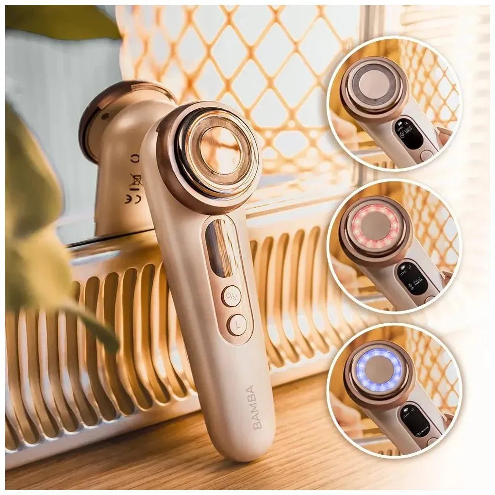 Masajeador Facial Avanzado con Fototerapia, Calor y Microcorrientes EMS de Cecotec 3