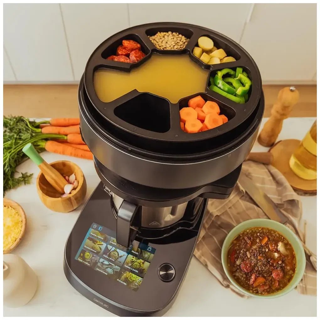 Robot de Cocina Todo en Uno con Autodispensador y 45 Funciones Revolucionarias de Cecotec 10