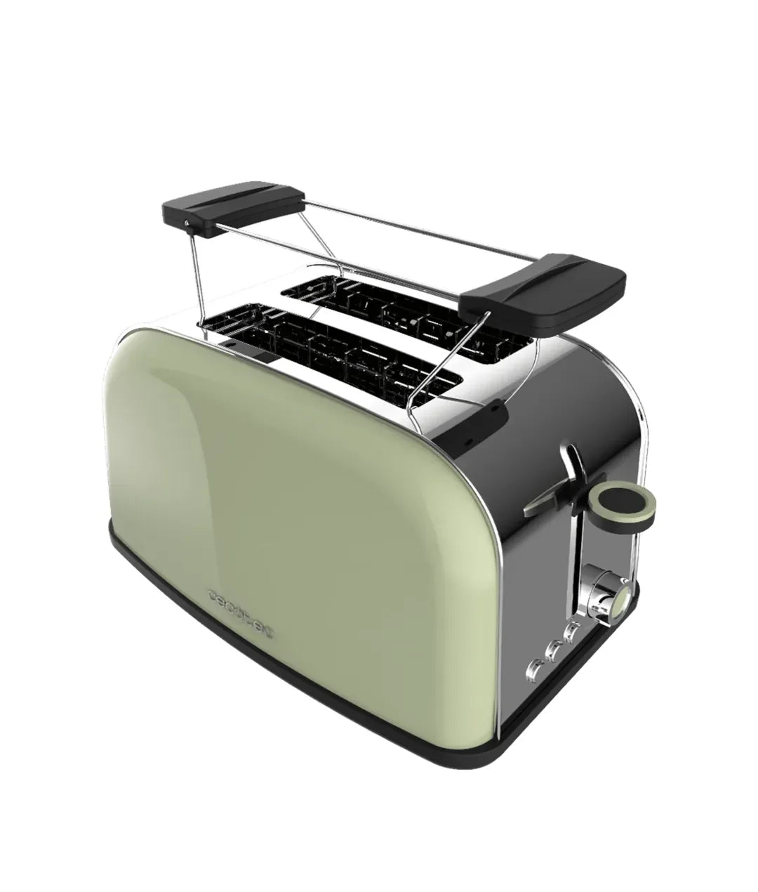 Tostador Vertical de Acero 850W: Eficiencia y Estilo para Desayunos Perfectos de Cecotec