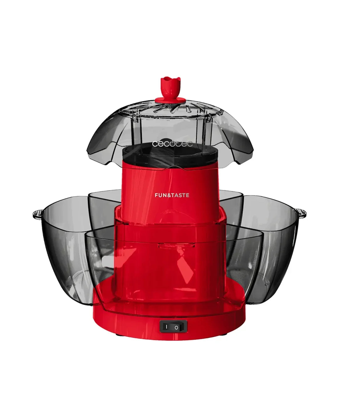 Palomitero Fun&Taste Lotus 1200W: Palomitas Saludables en 2 Minutos de Cecotec
