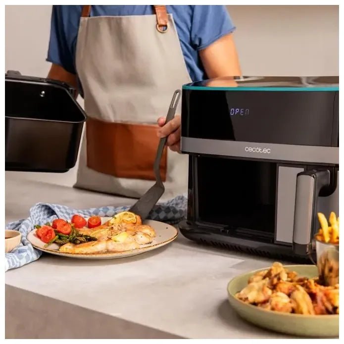 Freidora de Aire 9L con Tecnología PerfectCook y Temperatura Dual de Cecotec 8