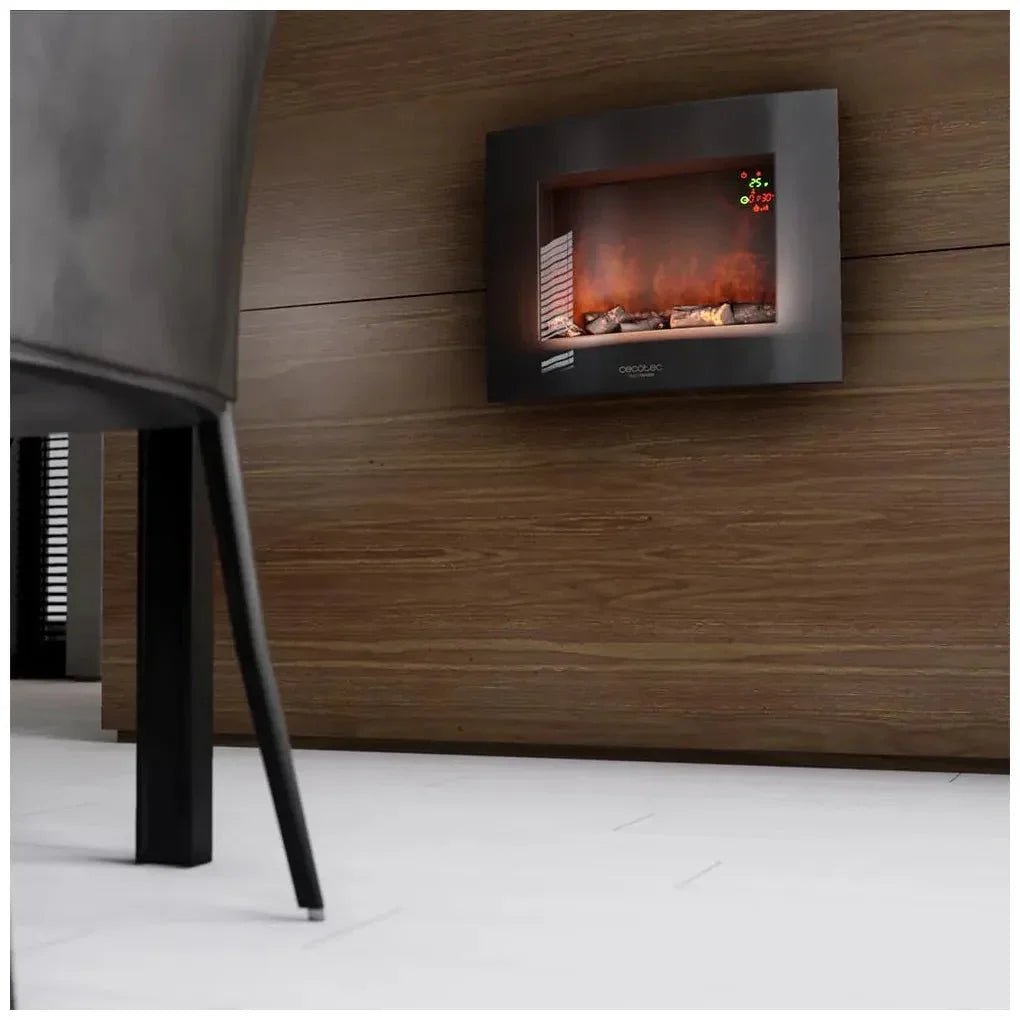 Chimenea Eléctrica Curva Cecotec ReadyWarm 2600 Curved Flames – 26 pulgadas de Cecotec 6