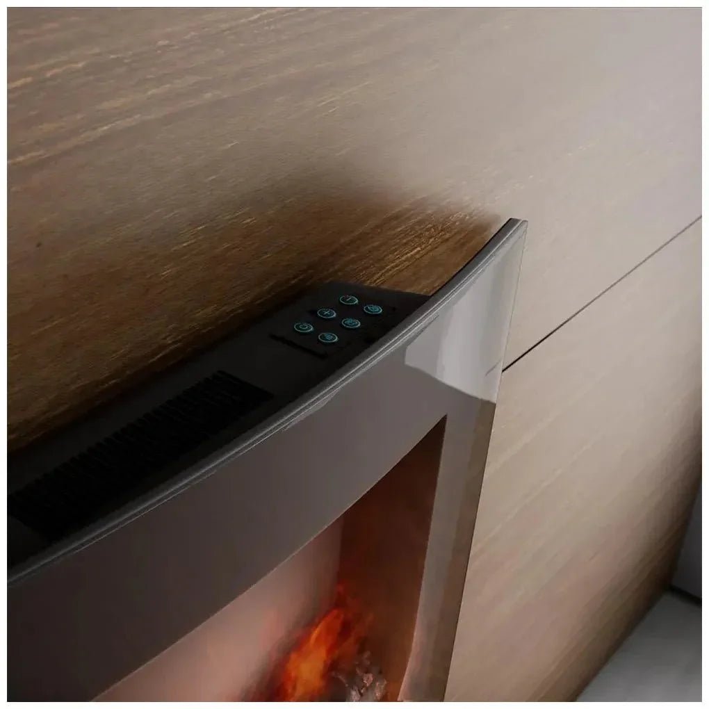 Chimenea Eléctrica Curva Cecotec ReadyWarm 2600 Curved Flames – 26 pulgadas de Cecotec 7