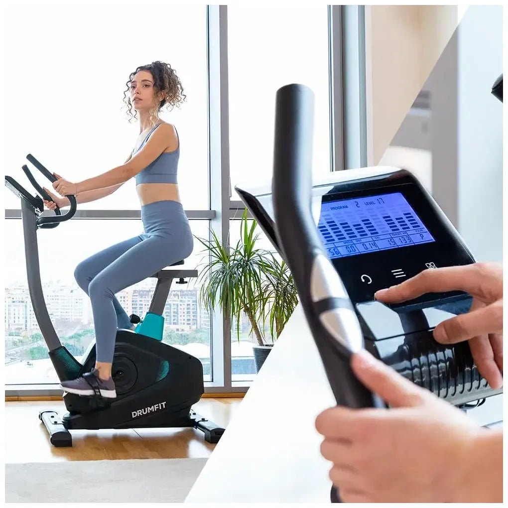 Bicicleta Estática de Alto Rendimiento con Resistencia Magnética y Monitor de Frecuencia Cardíaca de Cecotec 6