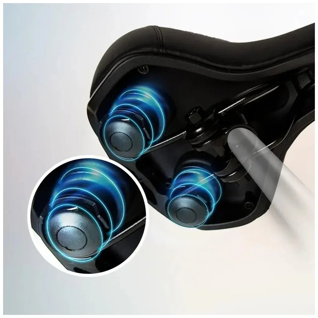 Sillín para Bicicleta de gel DrumFit SitBike con diseño ergonómico antiprostatico amortiguación de Cecotec 6
