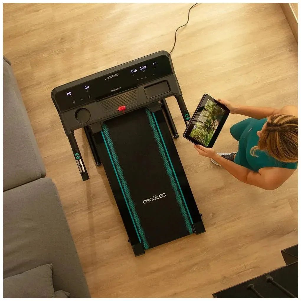 Cinta de Correr plegable DrumFit WayHome 1000 potente compacta y versátil de Cecotec 7