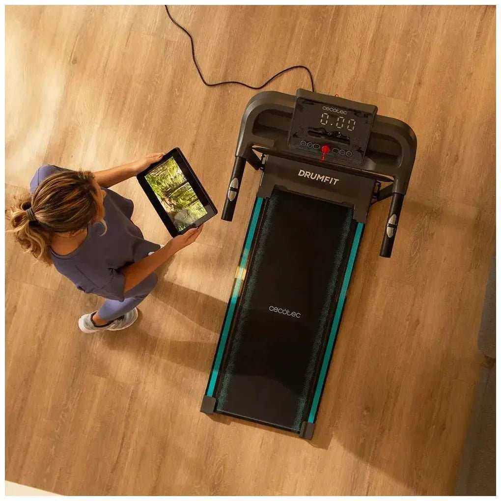 Cinta de Correr plegable 600W con 12 programas y velocidad ajustable de Cecotec 6