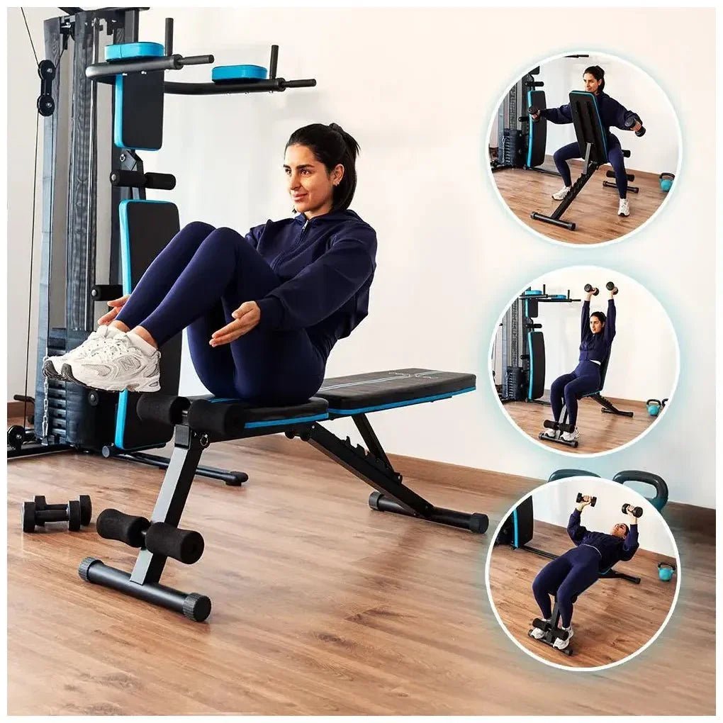 Banco de Musculación ajustable y plegable para entrenamiento completo en casa de Cecotec 4