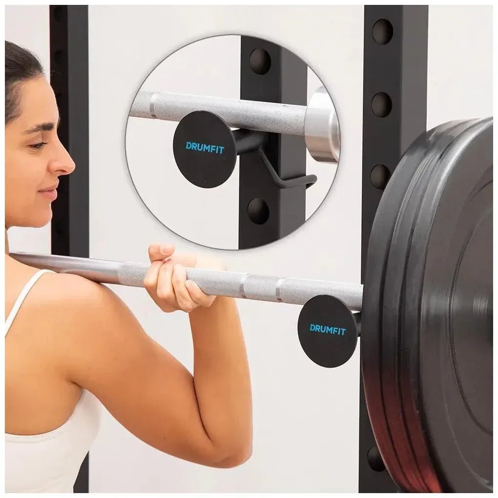 Jaula de Musculación DrumFit PowerRack 1000 entrenamiento seguro y versátil de Cecotec 4