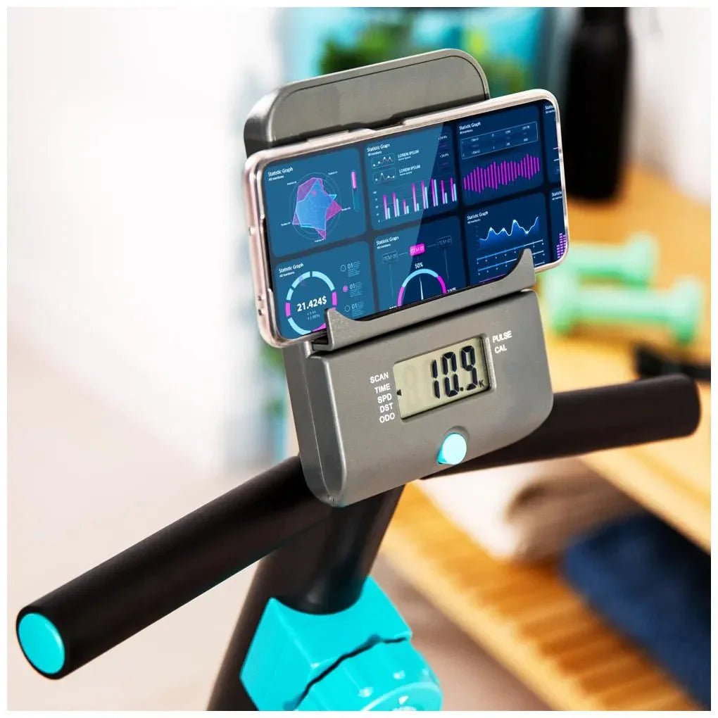 Bicicleta Estática Reclinable con Resistencia Magnética y Pantalla LCD de Cecotec 7