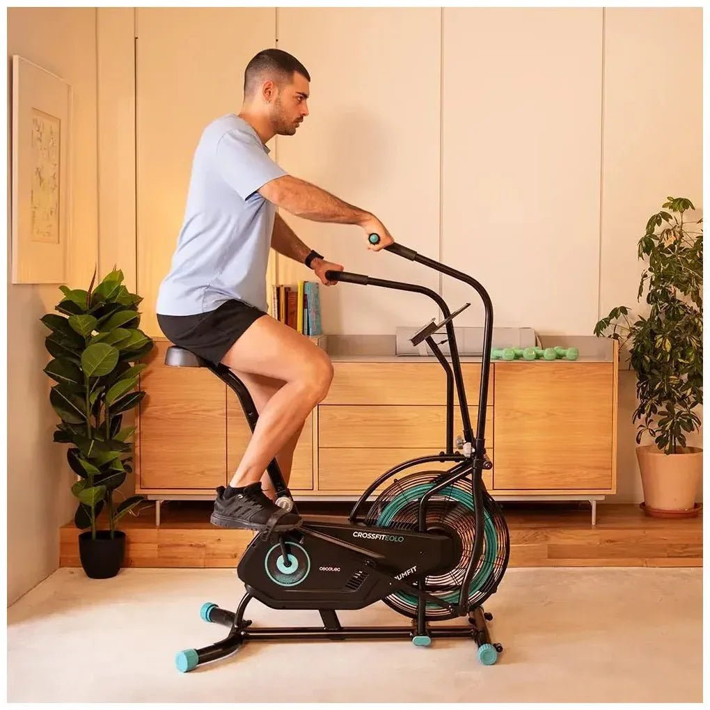 Bicicleta de aire DrumFit CrossFit 2000 Eolo entrenamiento completo y versátil de Cecotec 9