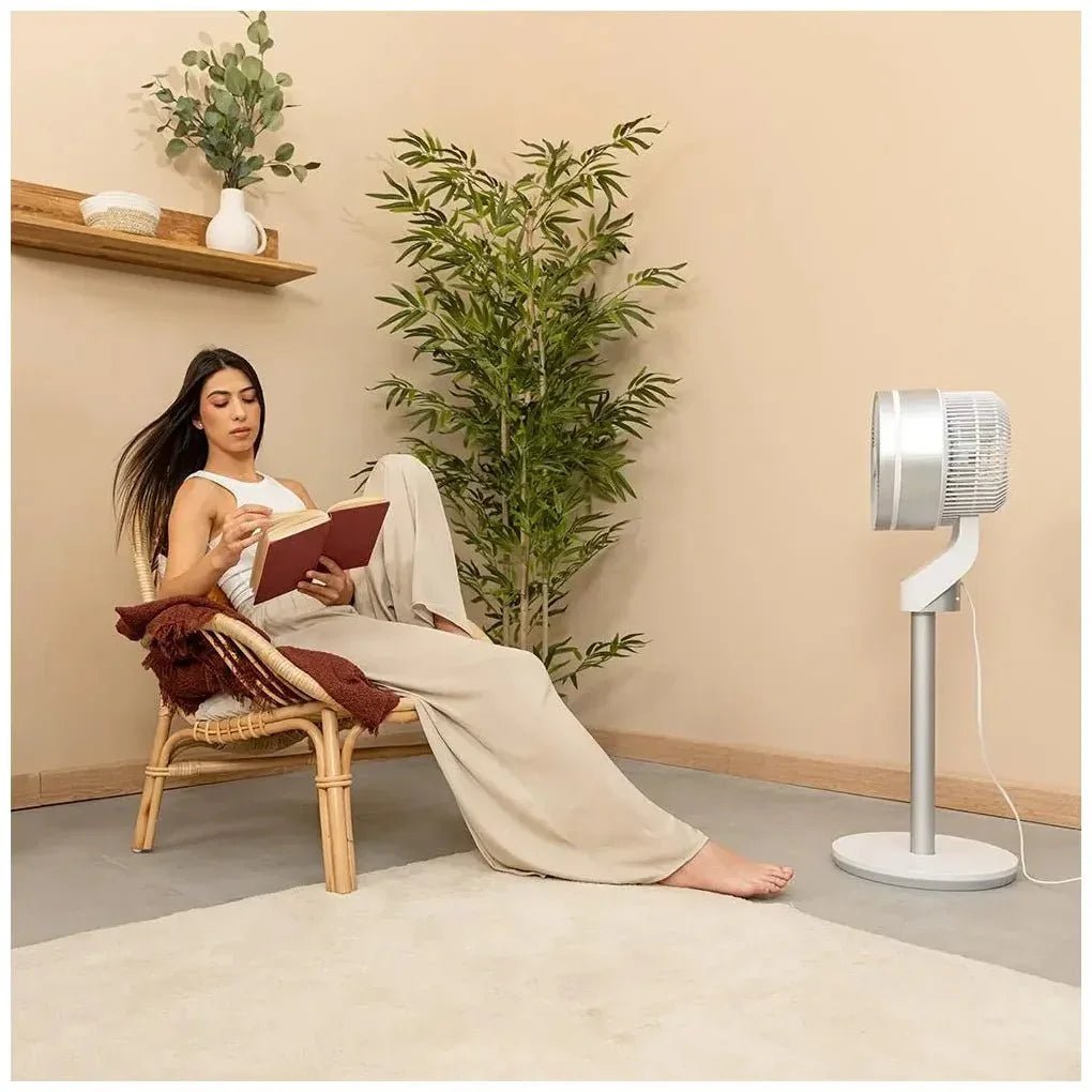 Ventilador de Pie Smart 60W con Control Táctil, Oscilación y Temporizador de Cecotec 4