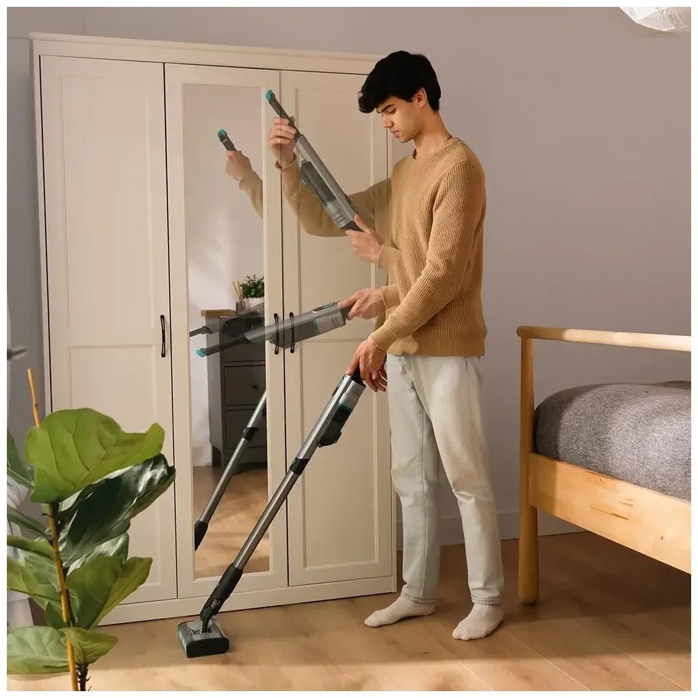 Aspirador Escoba Sin Cable Ultraligero con Potente Succión y Limpieza 360° de Cecotec 3