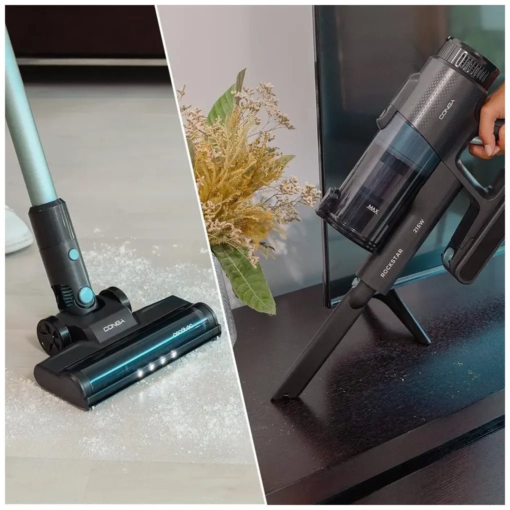 Aspirador Vertical 3 en 1 Conga Rockstar 1500: Potencia y Versatilidad en Limpieza de Cecotec 6