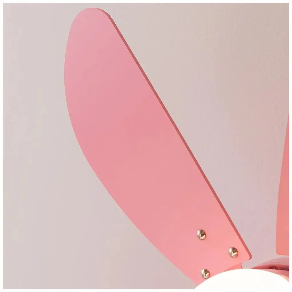 Ventilador de Techo Rosa 50W con Lámpara, 6 Aspas y Modo Invierno/Verano de Cecotec 6