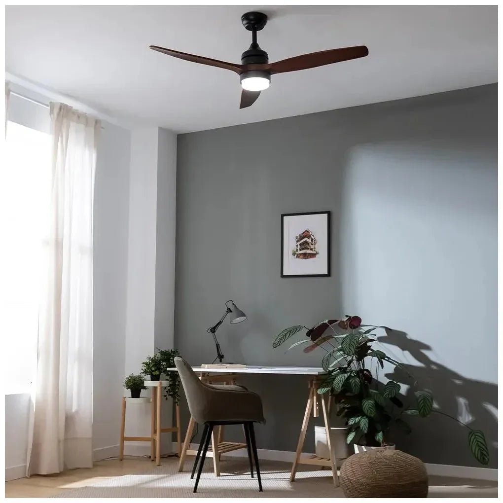 Ventilador de Techo 52 pulgadas con Motor DC, Luz LED y Modo Invierno-Verano Silencioso de Cecotec 4